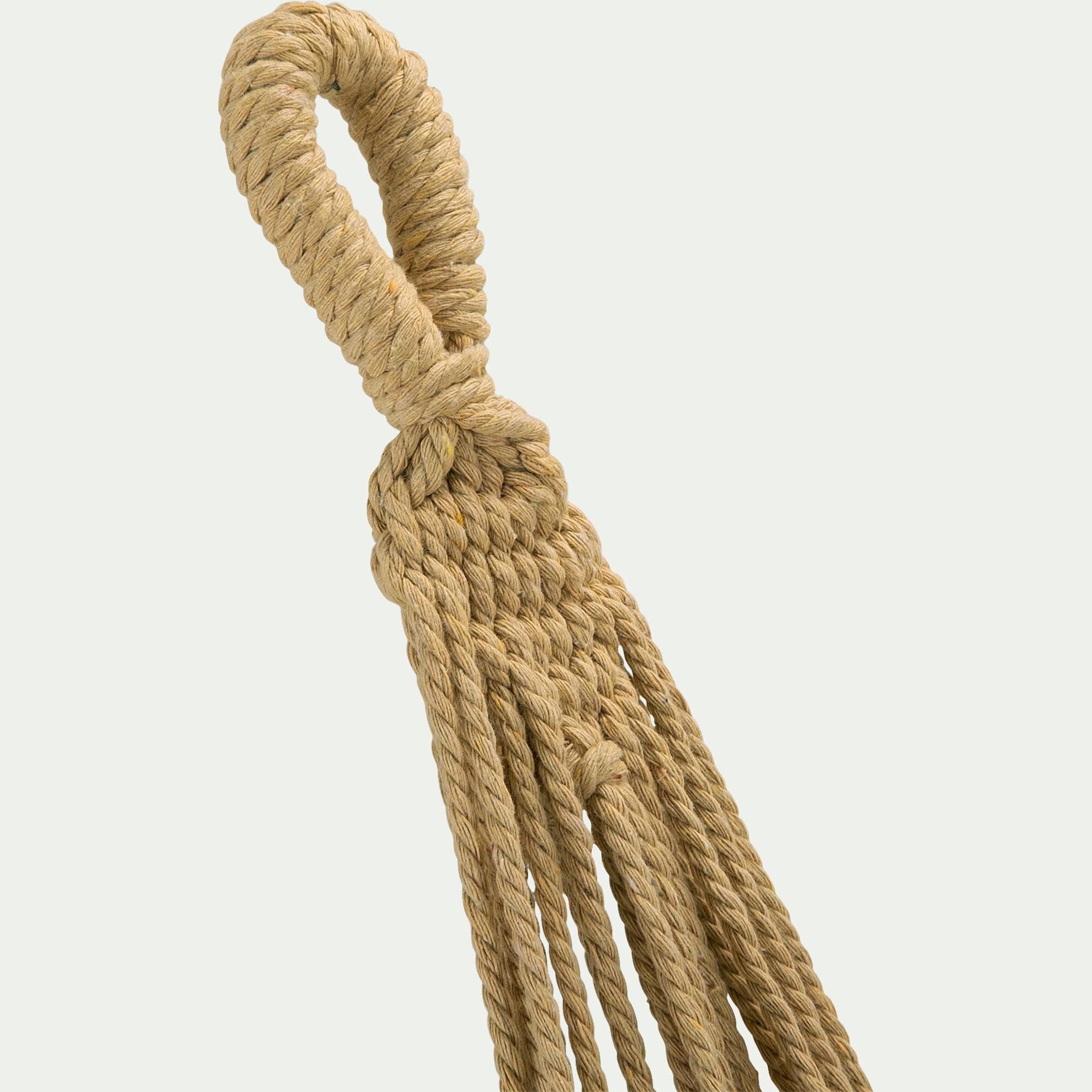 PUGLIA - Hamac en polycoton - beige nèfle