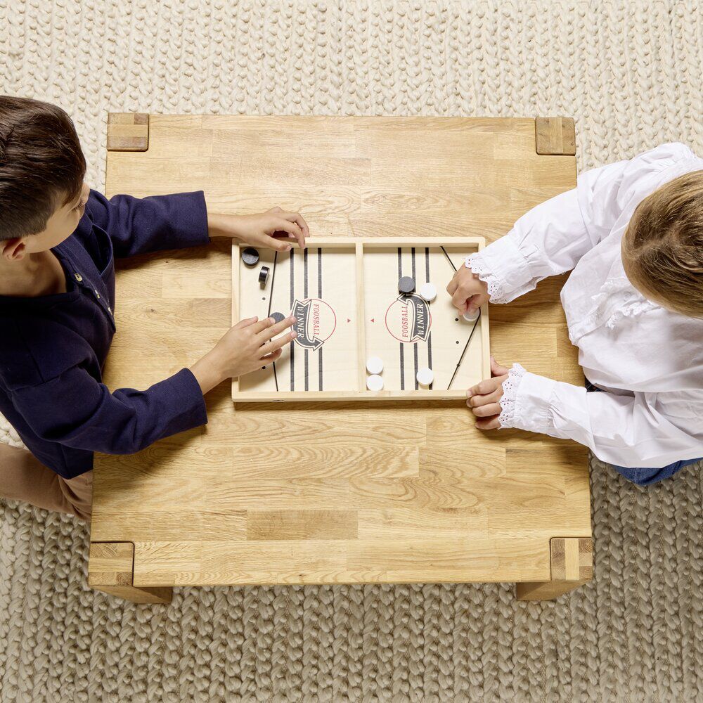 Jeu de table hockey et football en bois