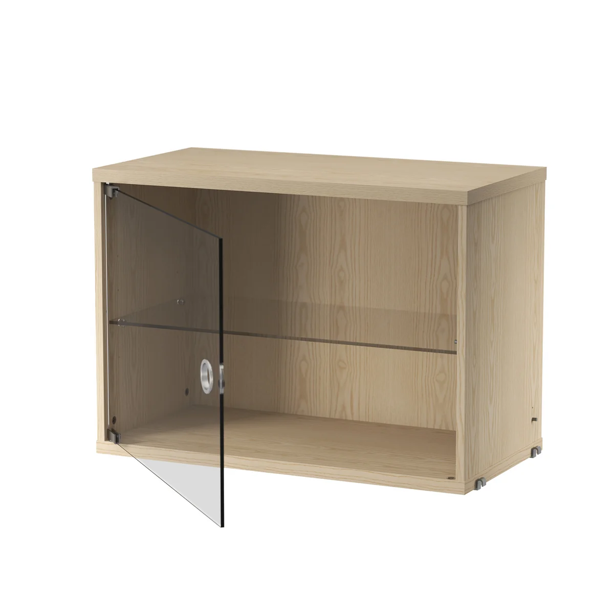 String - Vitrine mit Glasschwingtür