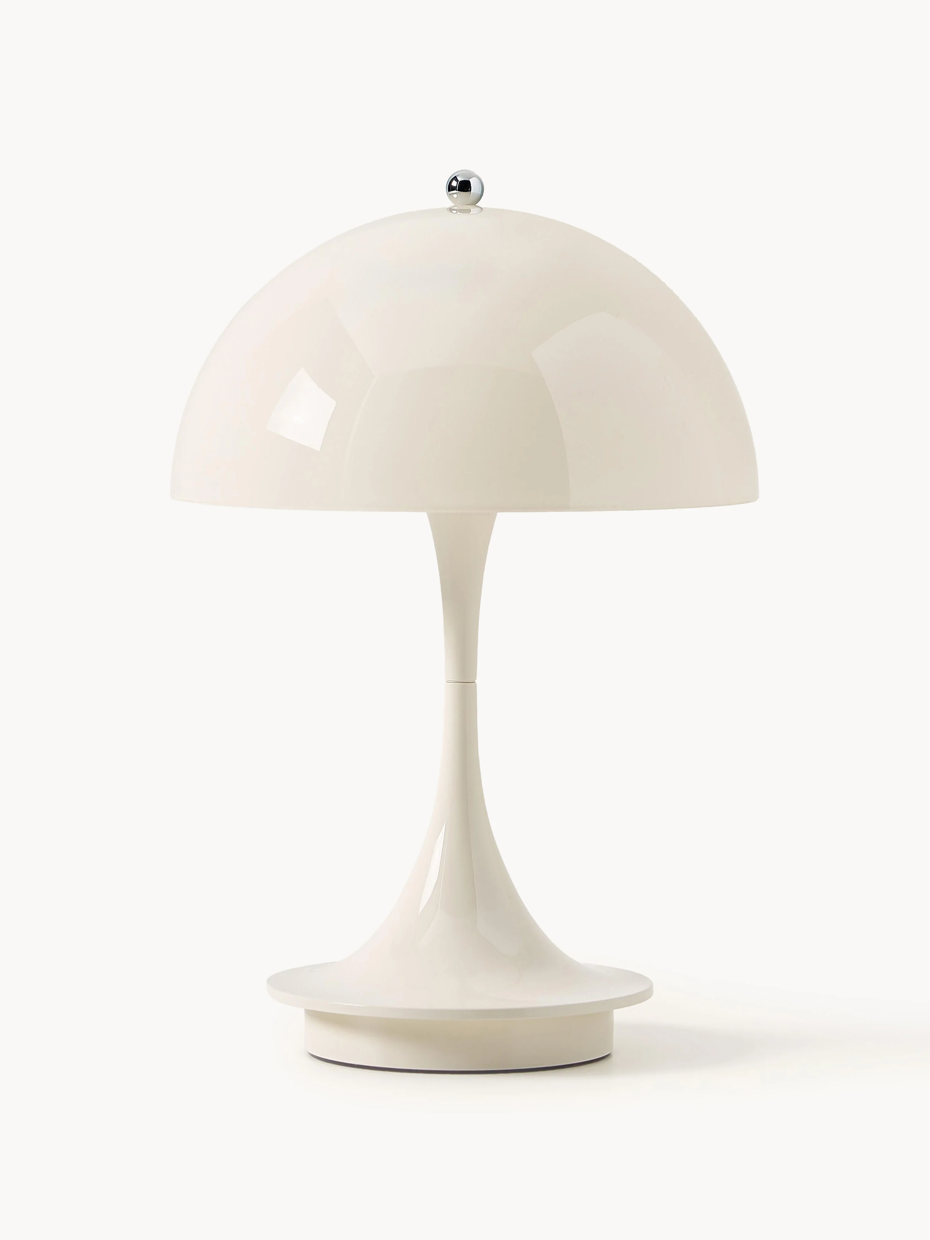 Mobile dimmbare LED-Tischlampe Panthella 160, Design Verner Panton