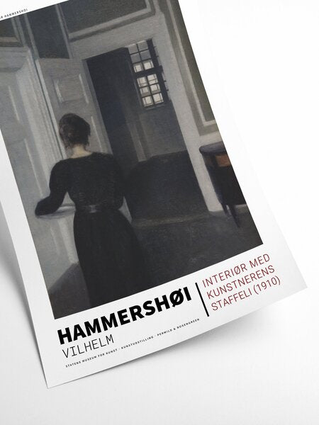 PSTR studio - Vilhelm Hammershøi - Interior 1910