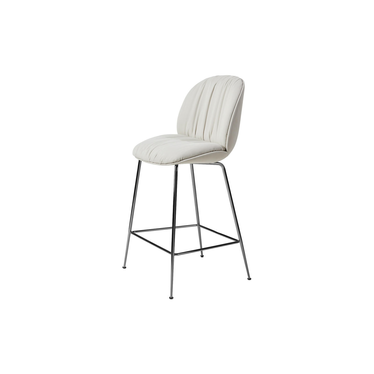 Beetle Soft Counter Chair Fully Upholstered, reales 001