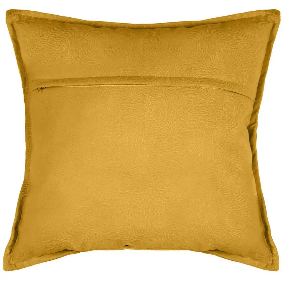 Atmosphera Bank/sierkussens Sophia - 45 x 45 cm - okergeel