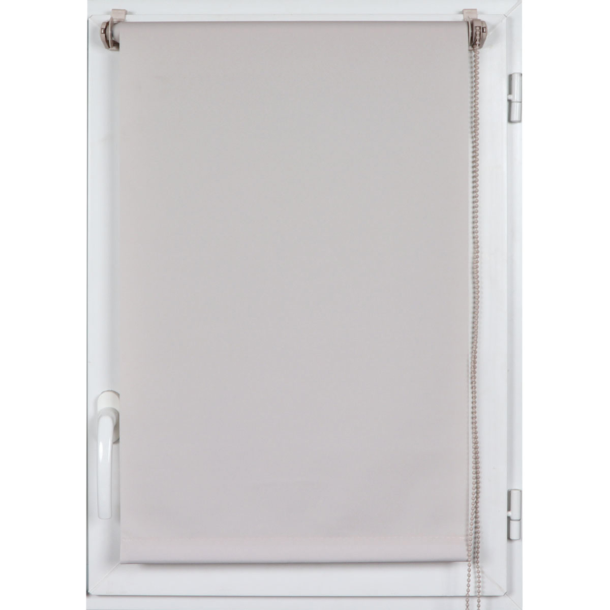 Estore em tecido translúcido marfim 87x180cm