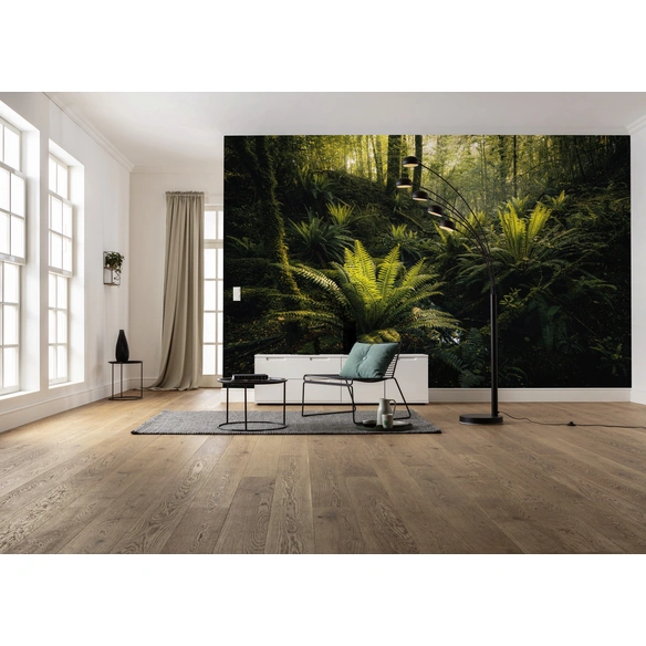 Vliestapete »Fjordland Woods «, Breite 450 cm, seidenmatt