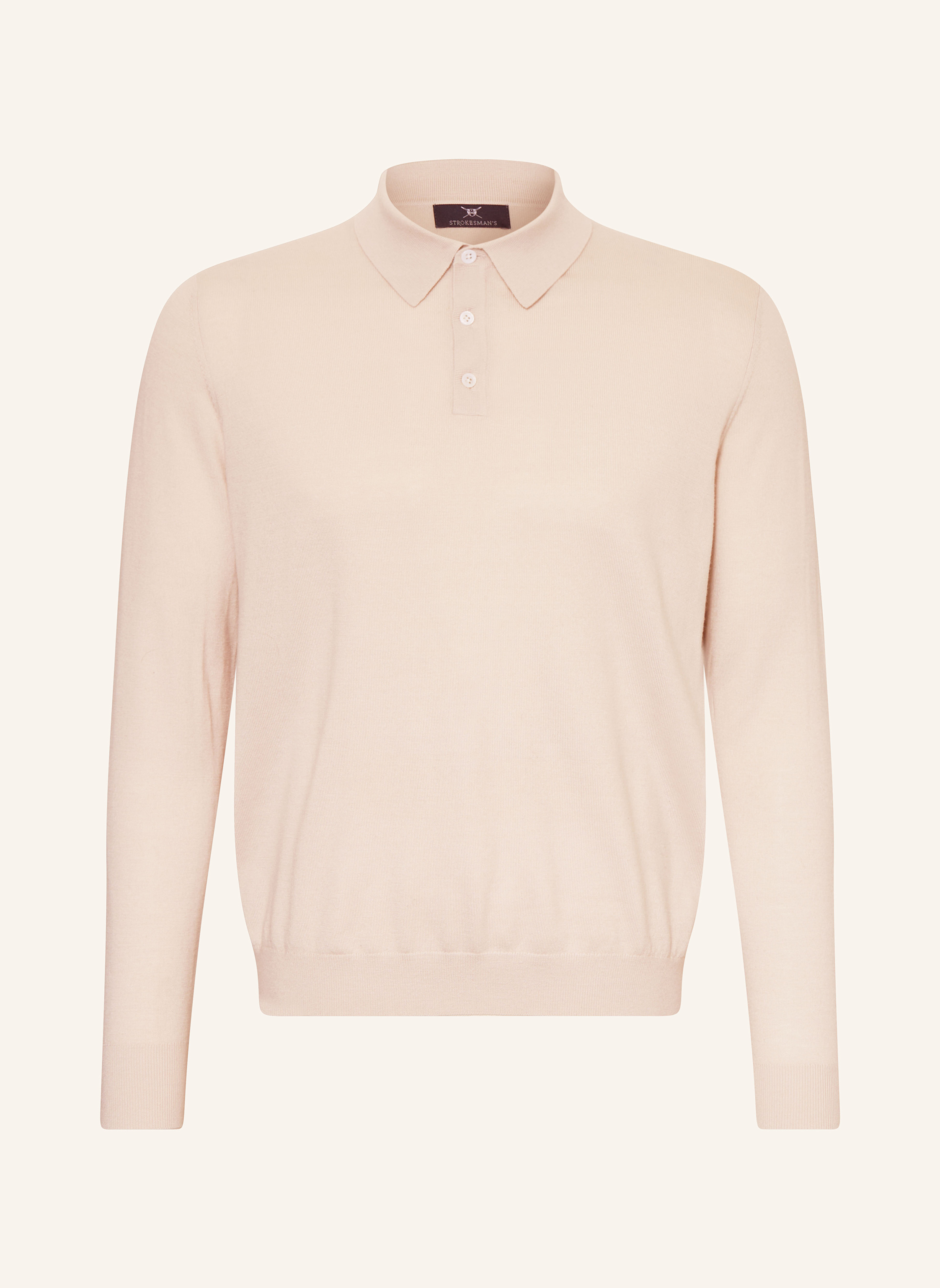 STROKESMAN'S Strick-Poloshirt