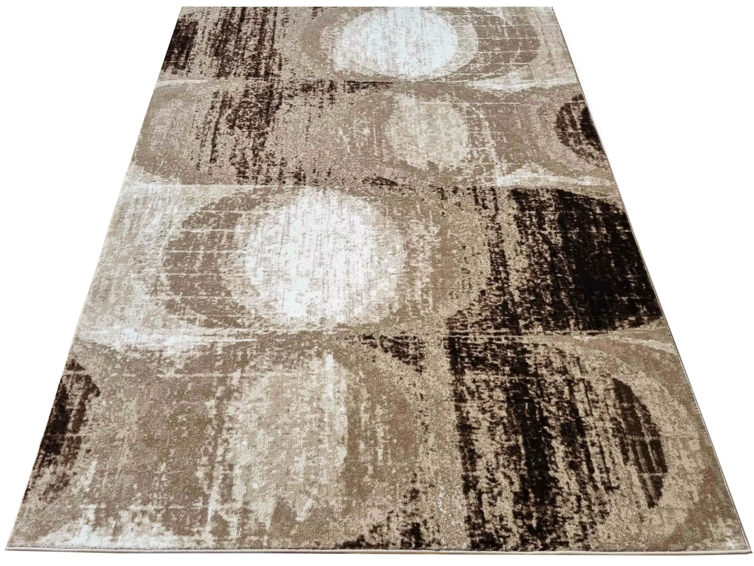 Dywan 120x170 Lisbona 406 brown modny do salonu pokoju solidny praktyczny