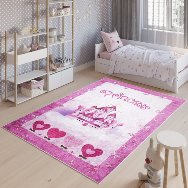 Dywan Chemex Emma Kolorowy 38890 Różowy 120x170
