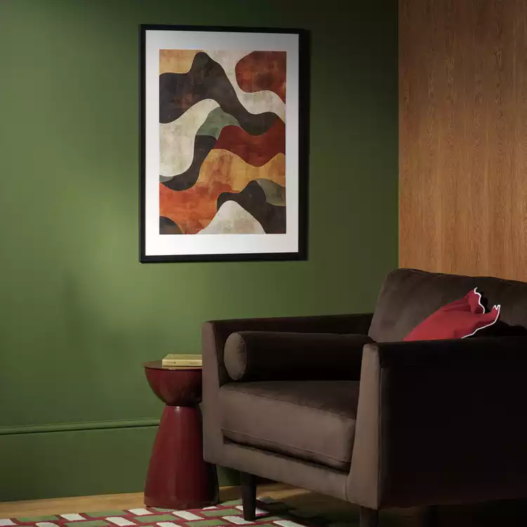 Habitat Ontario Black Wooden Picture Frame - 60 X 80cm