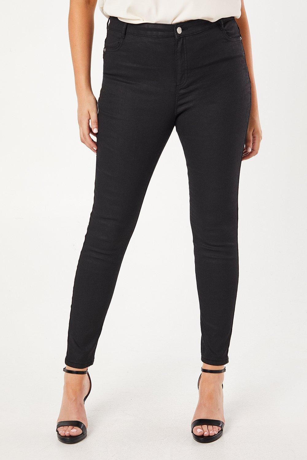 Dorothy Perkins Curve Coated Skinny Jean