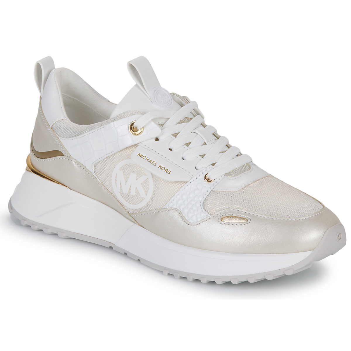 MICHAEL Michael Kors - THEO TRAINER - White / Gold
