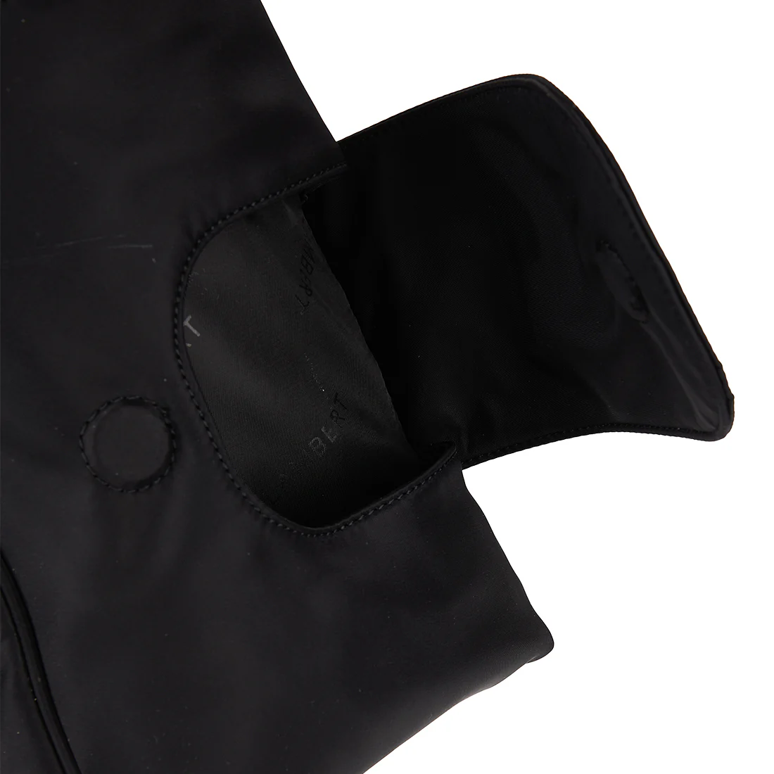 The Milani – Black Maternity Tote Bag in Nylon