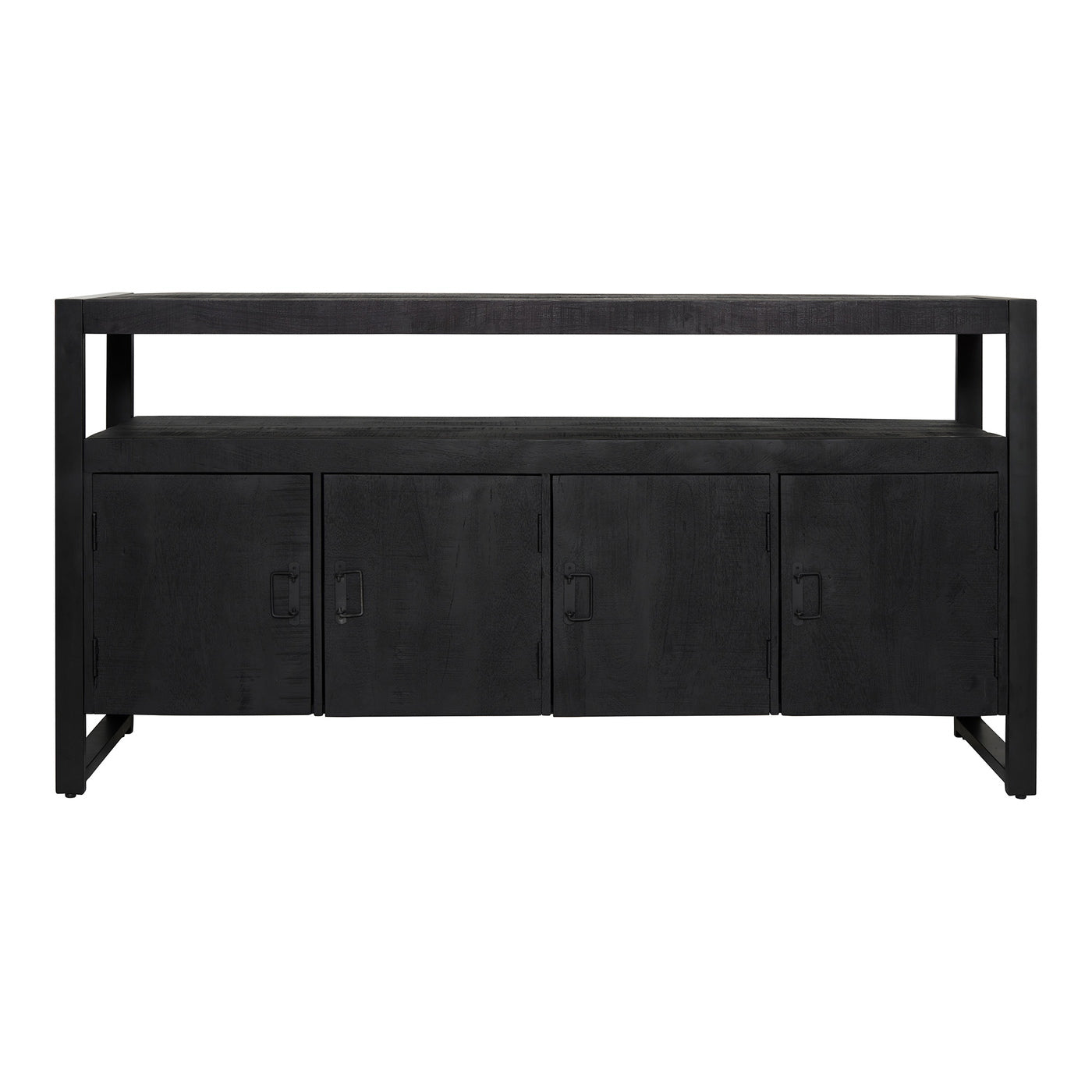 StarFurn Dressoir Boaz - Rechthoek Zwart Hout - 175x45x90cm