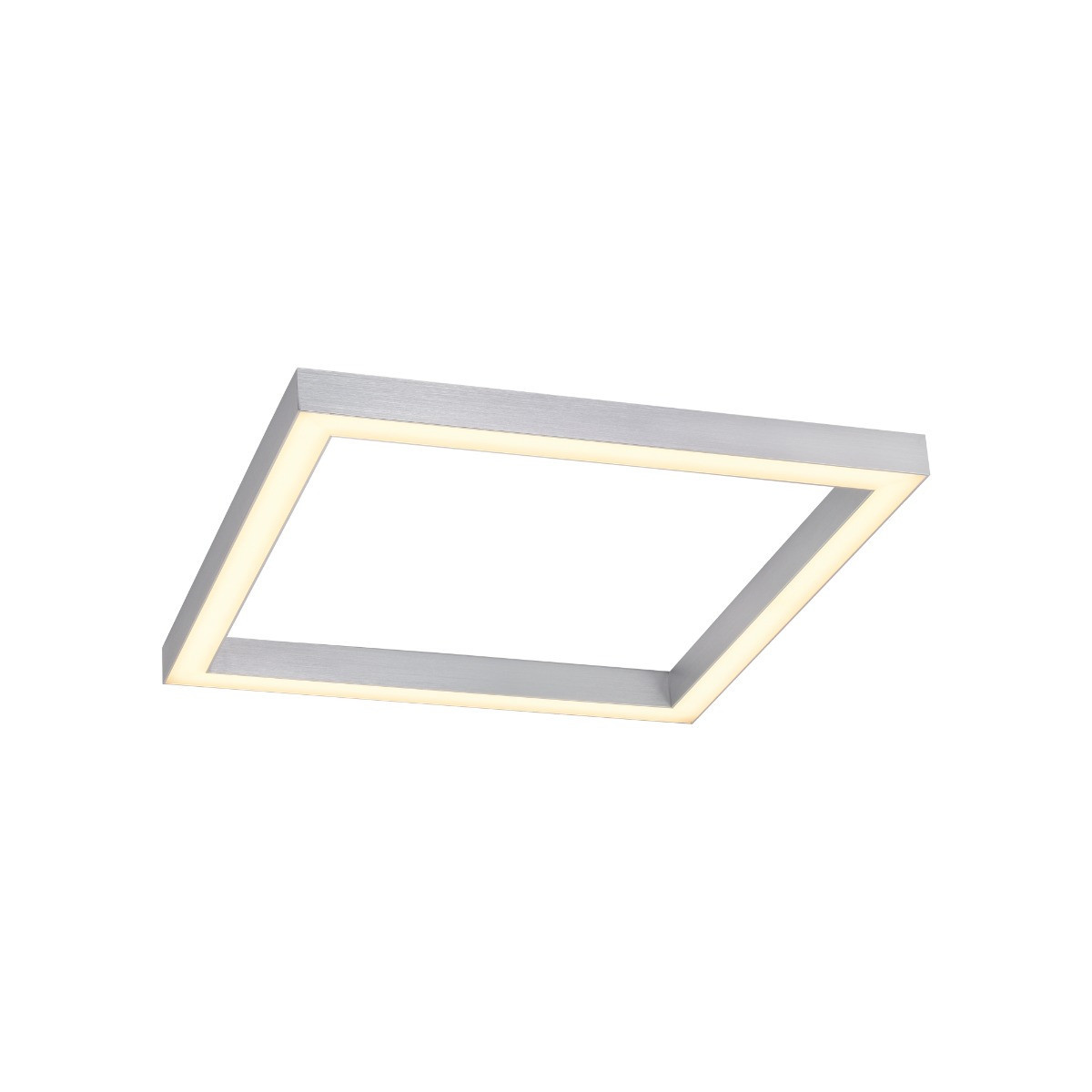 Plafon PURE-LINESkwadratowy szary LED 1x29W 55cm 2800lm IP20 Paul Neuhaus