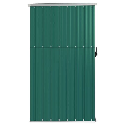 NNEVL Garden Tool Shed Green 88x89x161 cm Galvanised Steel