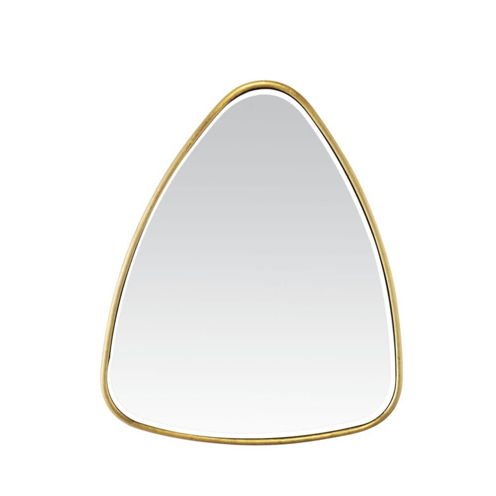 NERS - Miroir triangle 42x50 cm or