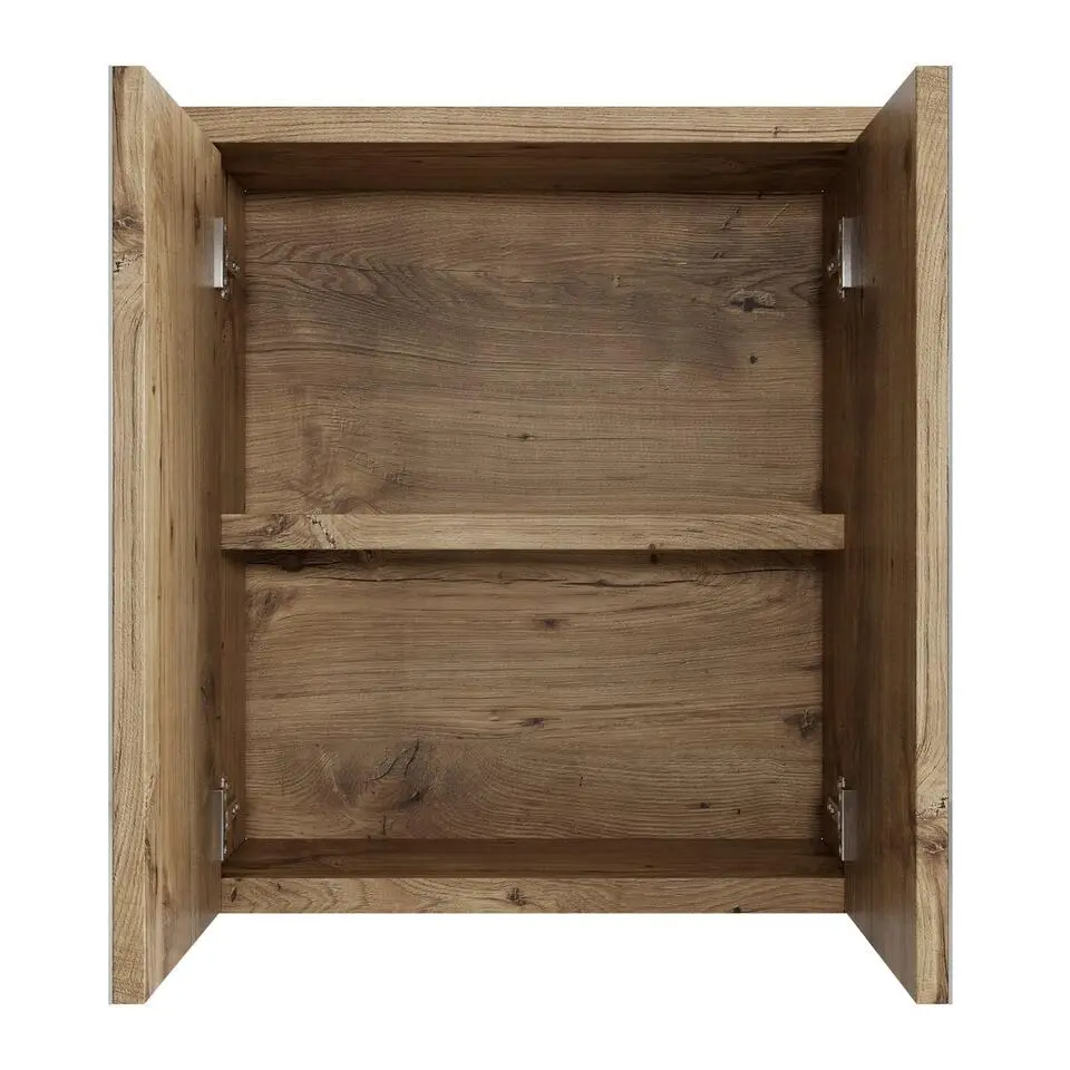 Badplaats Spiegelkast Toledo 60 x 20 x 60 cm - kastanje eiken