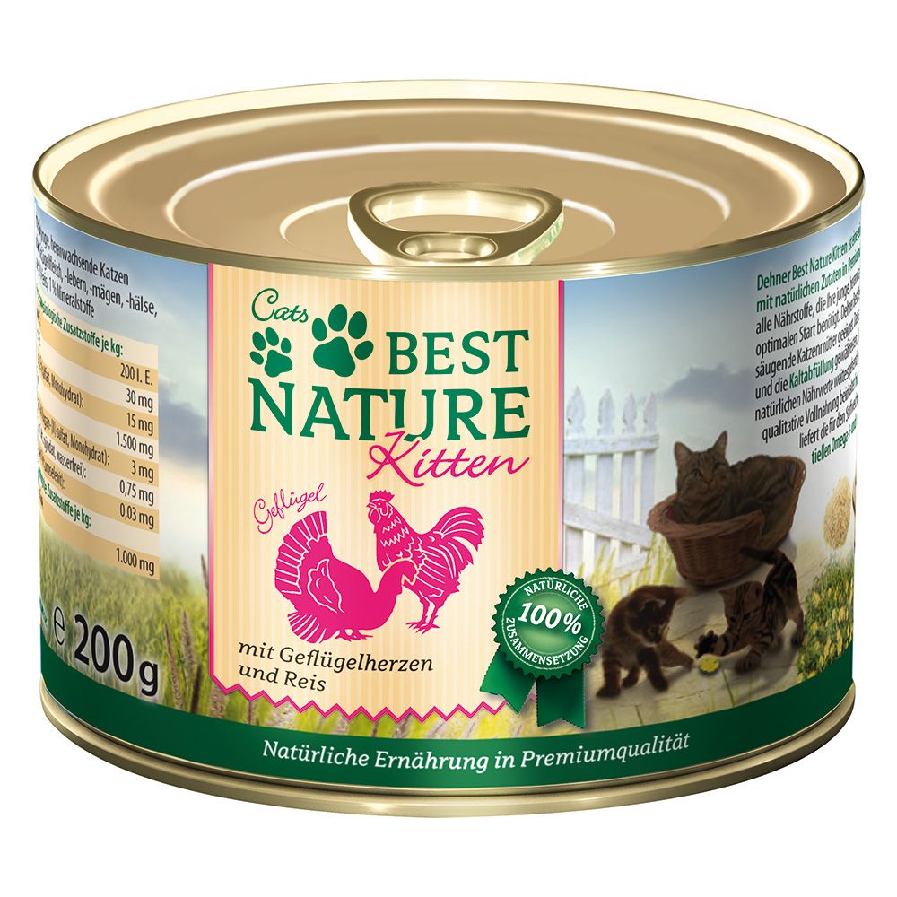 Best Nature Kitten 6 x 200g