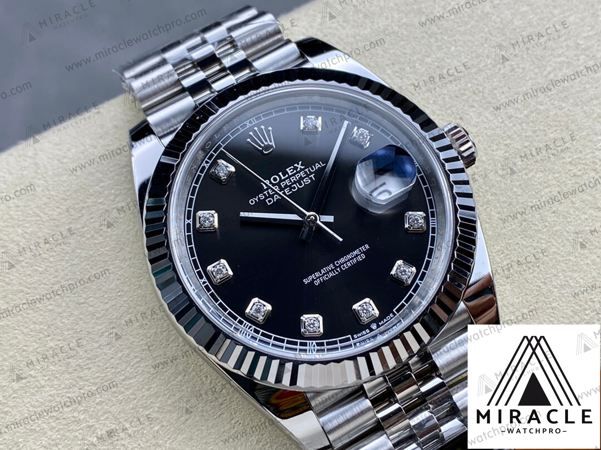 ROLEX-DATEJUST-REF.M126334-0012-ELITE CLONE-41MM-Replica Watch