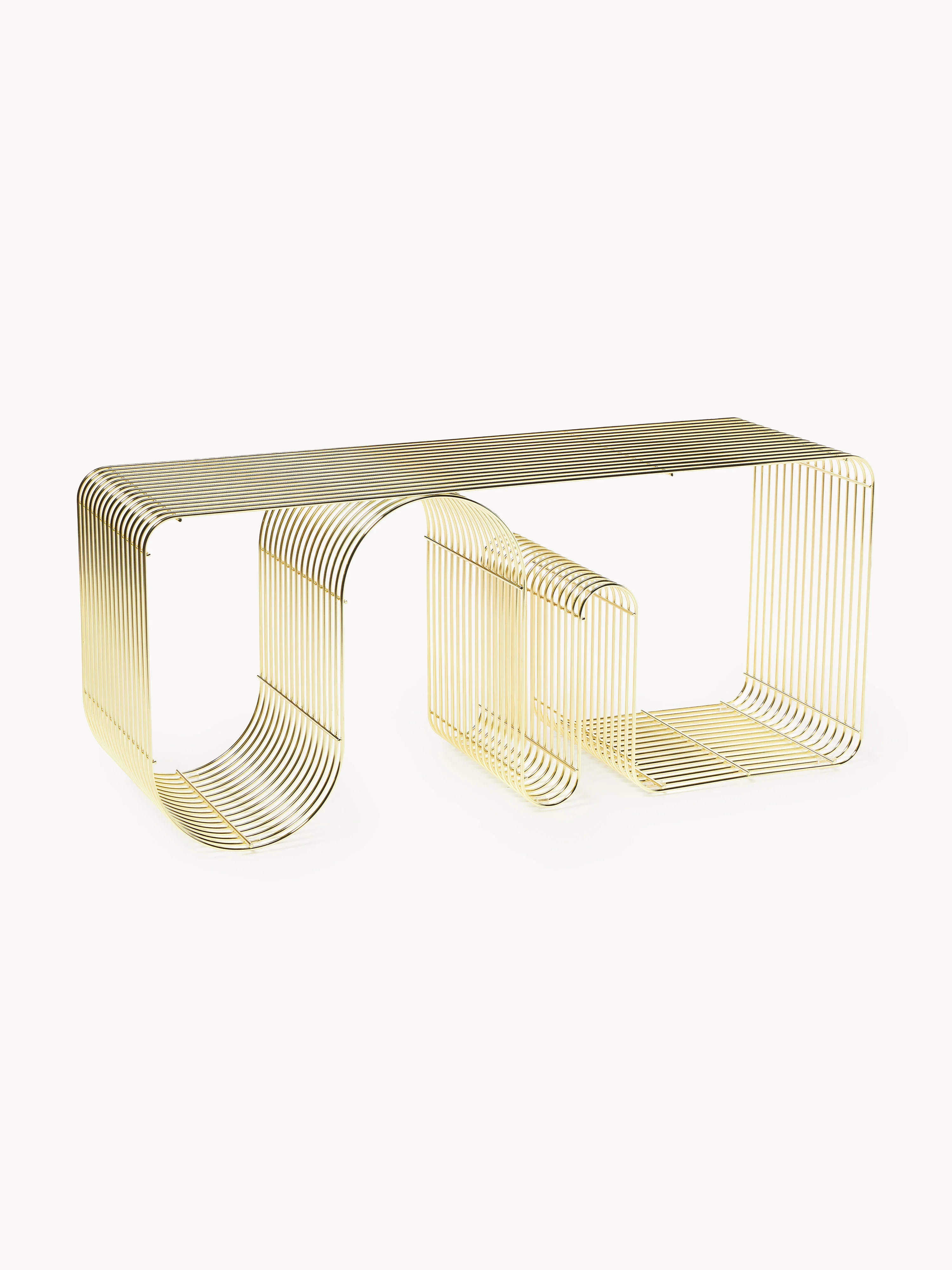 Metall-Sitzbank Curva