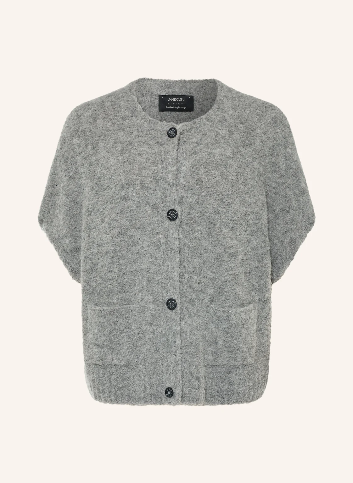 MARC CAIN Strickjacke mit Alpaka