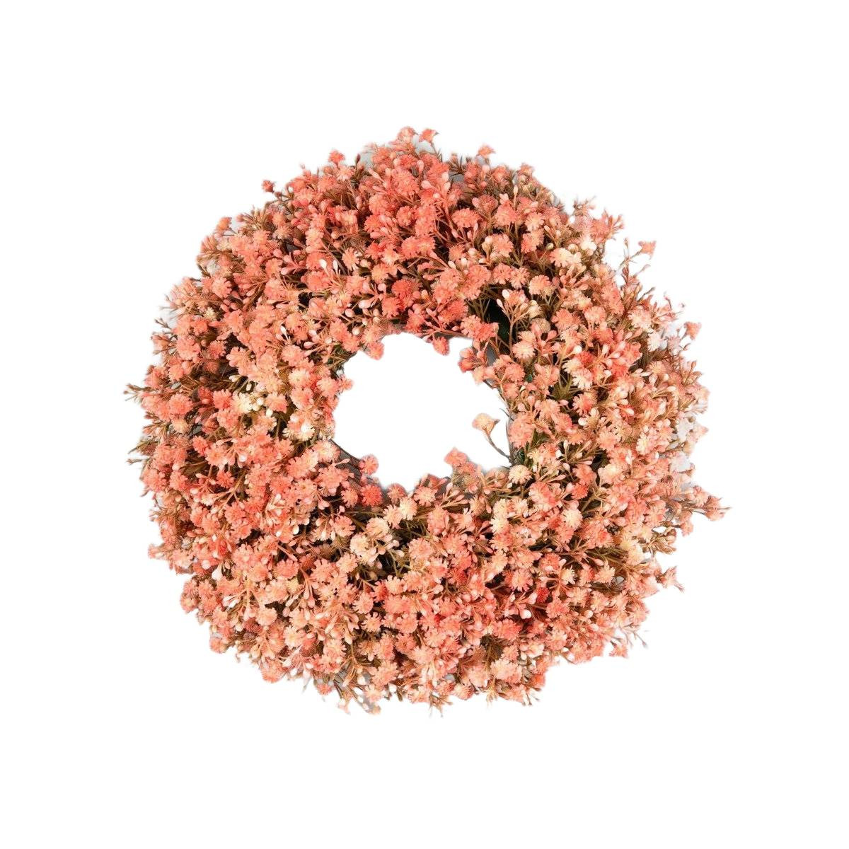 Wieniec CLADEL sztuczny koralowy 36 cm HOMLA