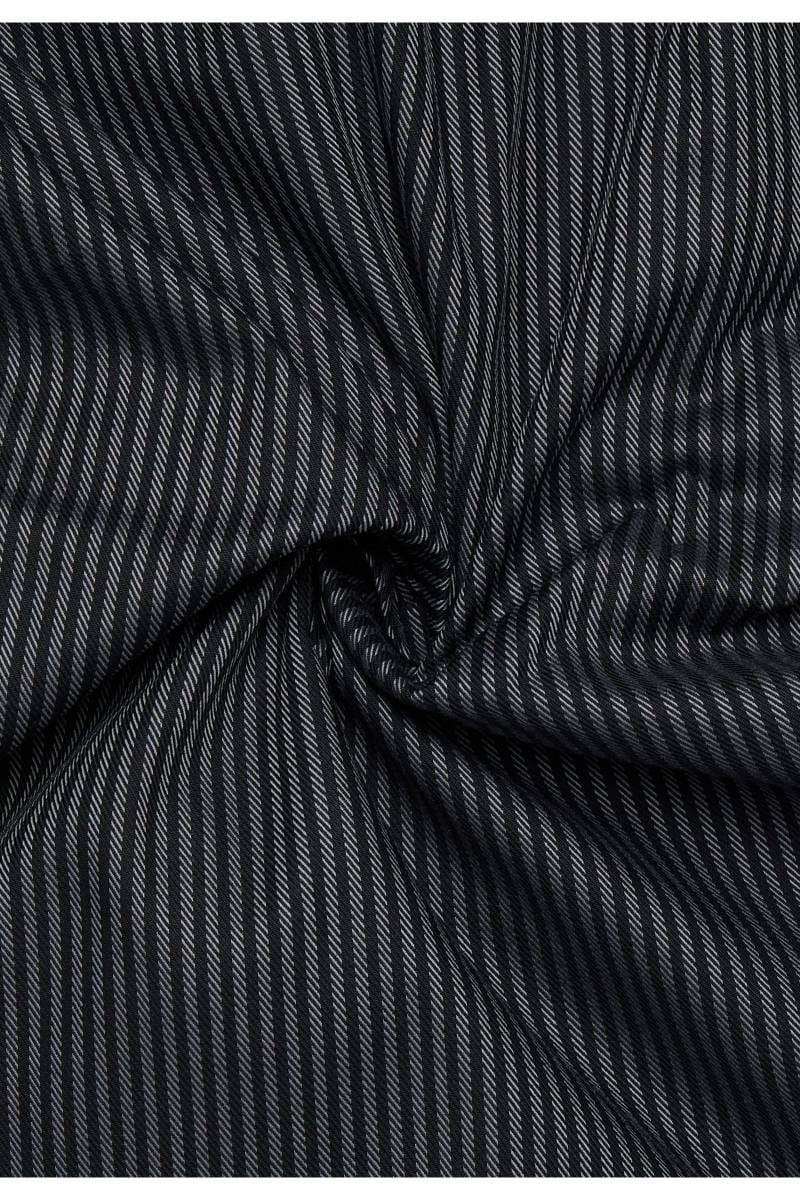 ETERNA Slim Fit Hemd anthrazit, Gestreift