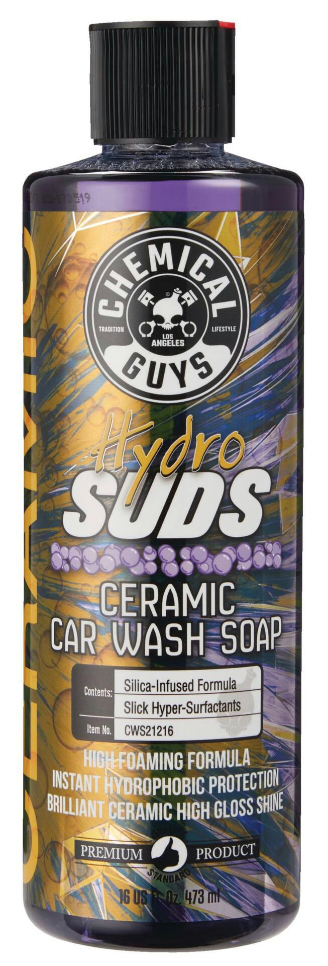Chemical Guys Hydro SUDS Ceramic Car Car Wash Soap, 473-mL