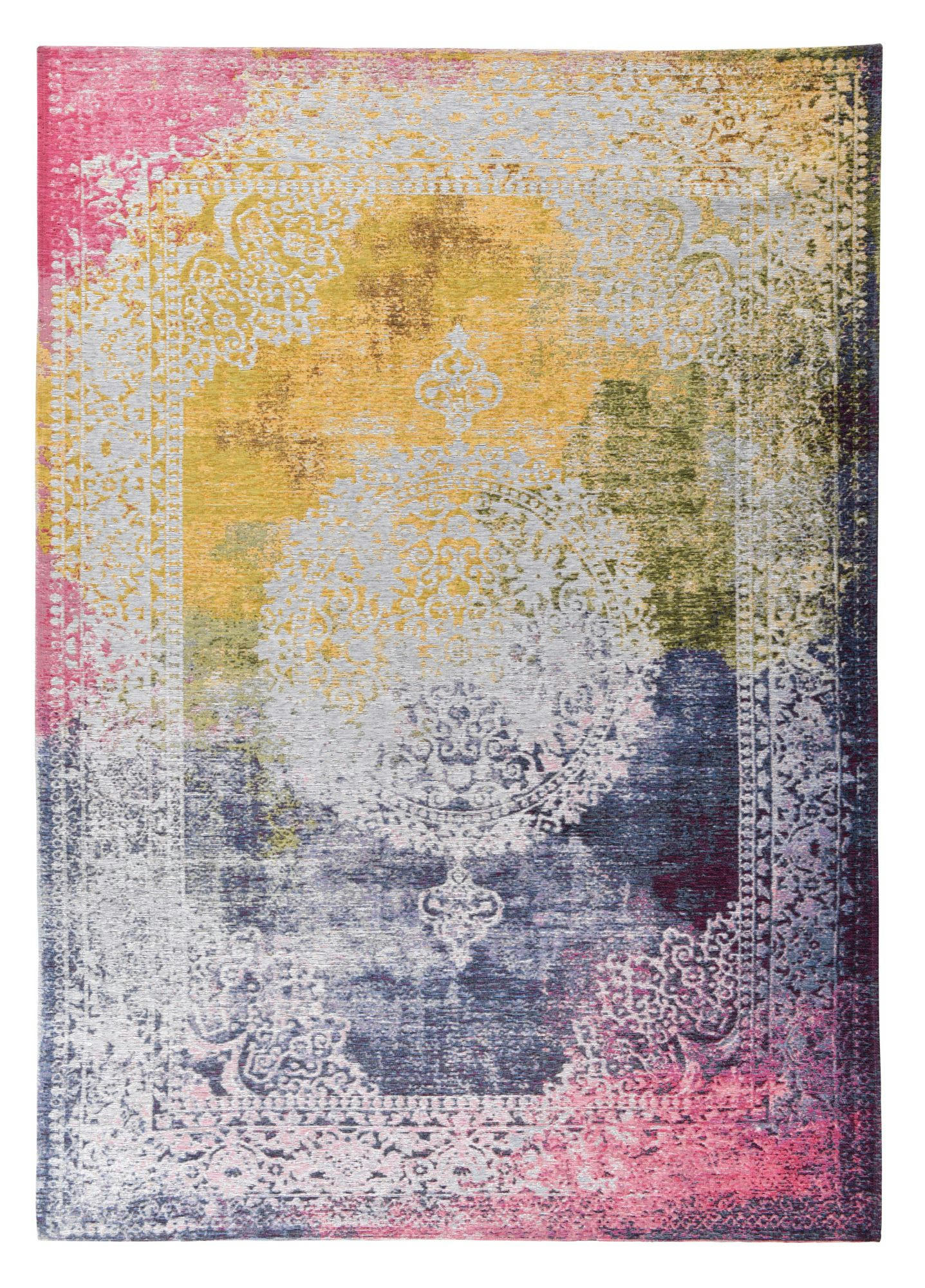 COSIMA - Tapis salon tissé plat - multicolore 80x160 cm