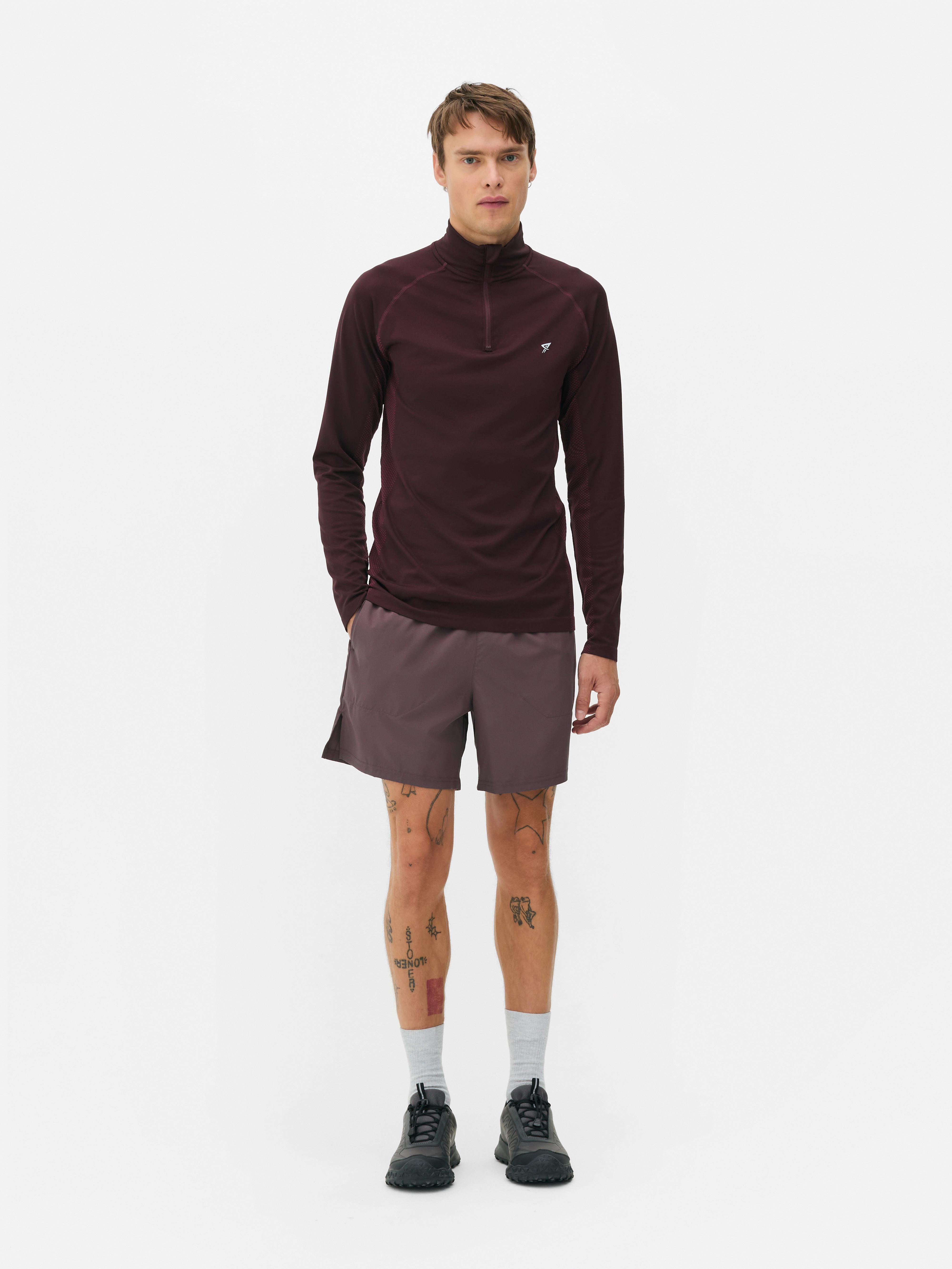 Quarter Zip Performance T-Shirt
