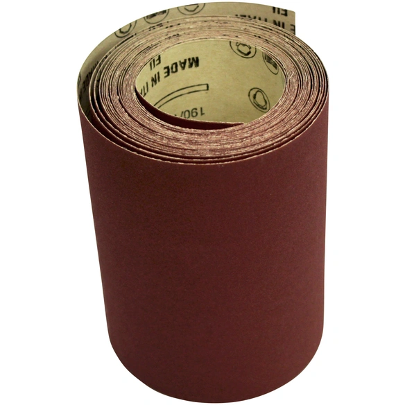 Schleifpapier, rot