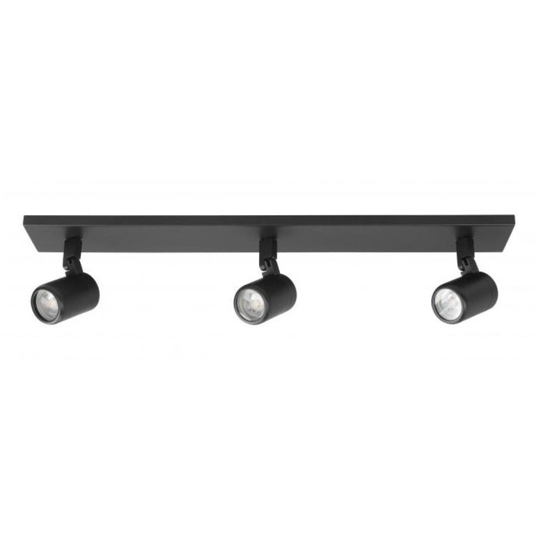 Highlight spot Rain - 3 lichts - 65 x 15  cm - zwart