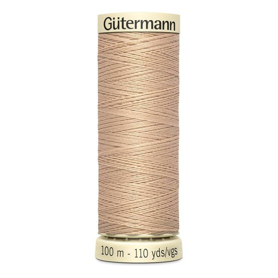 Gutermann Beige Sew All Thread 100m (170)