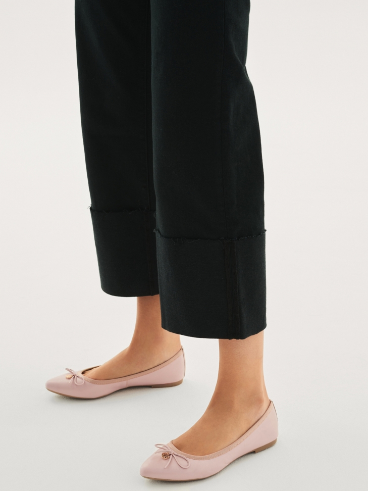 Ladies' pink ballerinas