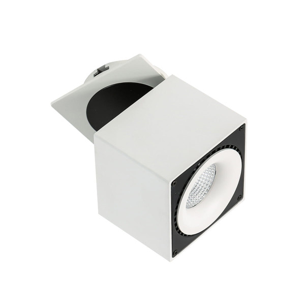 Oprawa wpuszczana SEVILLAbiała LED 28W 3000K 2350lm IP20 Italux