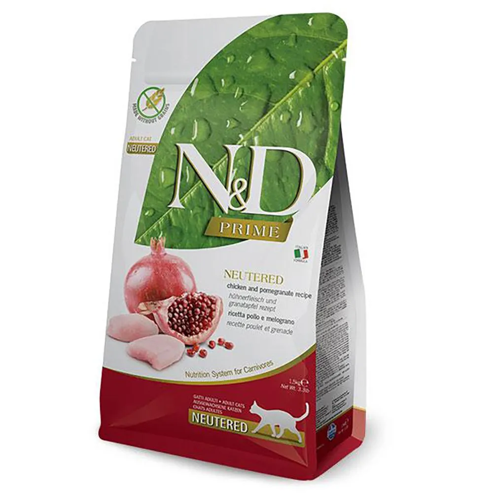 Farmina Prime Neutered chicken cat food 5kg