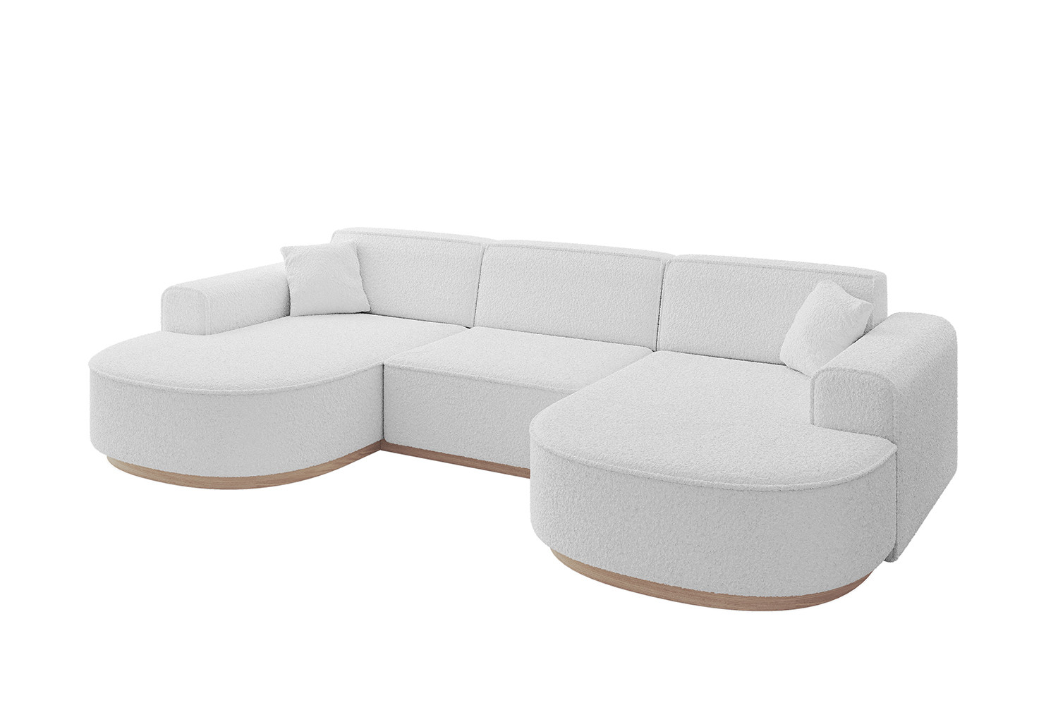 Narożnik uniwersalny bez funkcji spania MARI-U1-v1 303x171x83 cm Biały