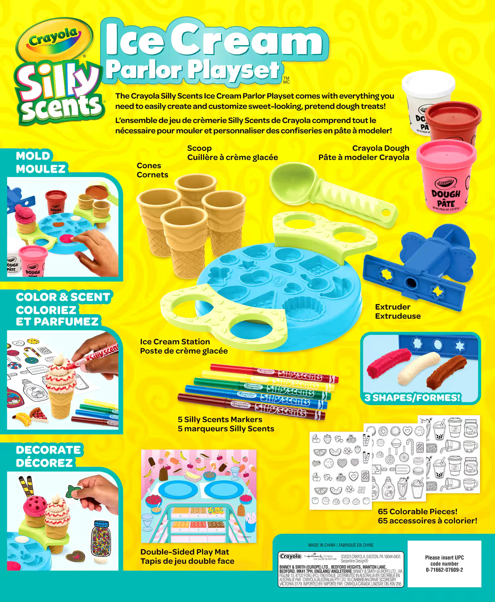 Crayola Silly Scents Ice Cream Parlour Playset
