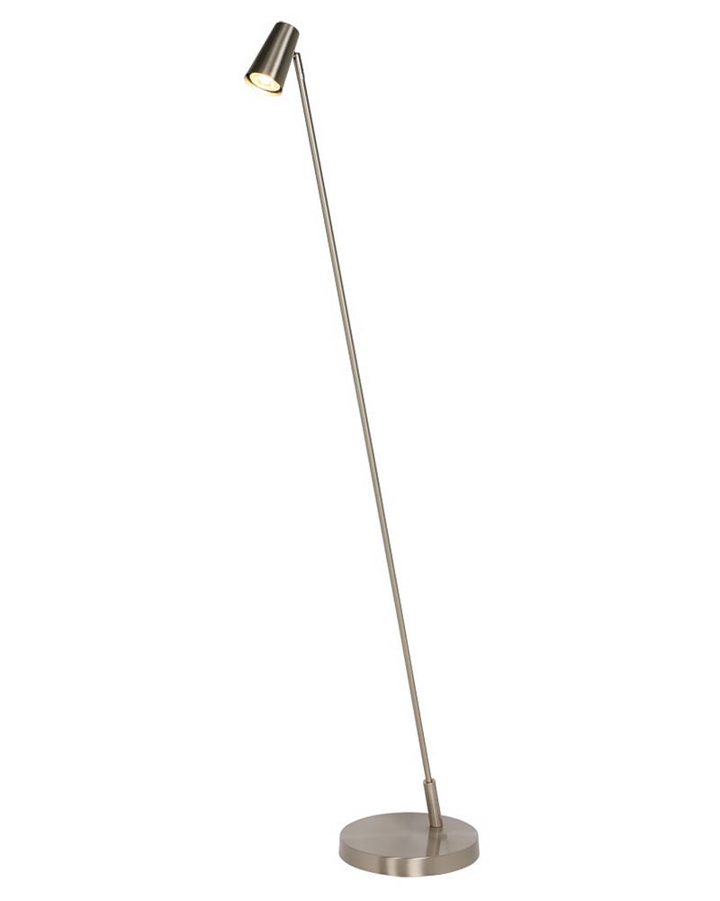 Freelight vloerlamp Libro - 1 lichts - 23 x 136  cm - mat chroom