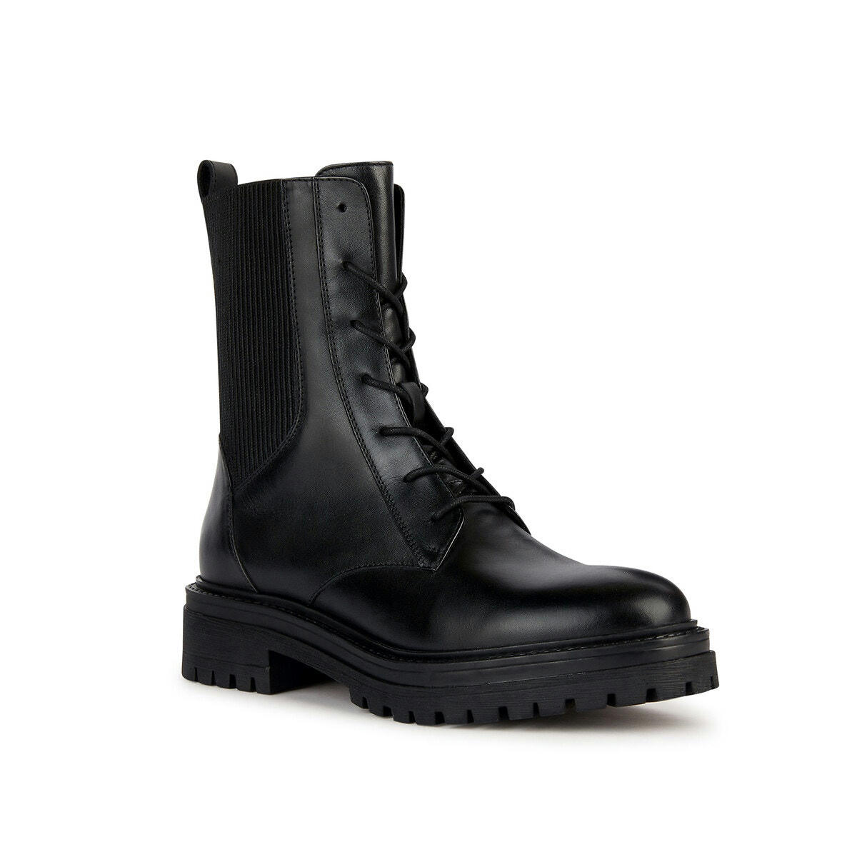Bottines cuir respirantes à lacets Iridea