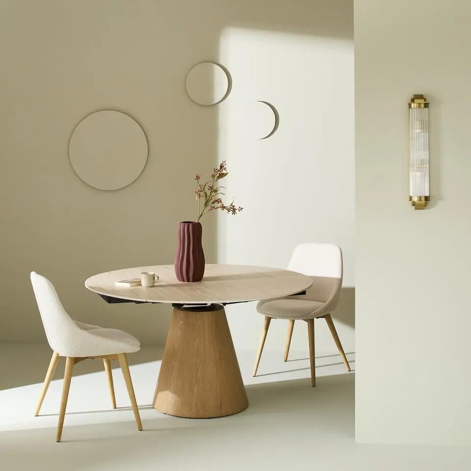 Signature - LUMIO Tafel - Beige - 77x135/180x90 cm