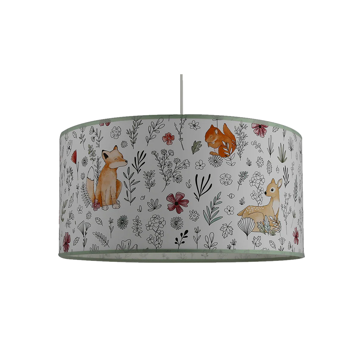 4MURS Suspension CALM FOREST coloris multicolore 19 x 39 cm