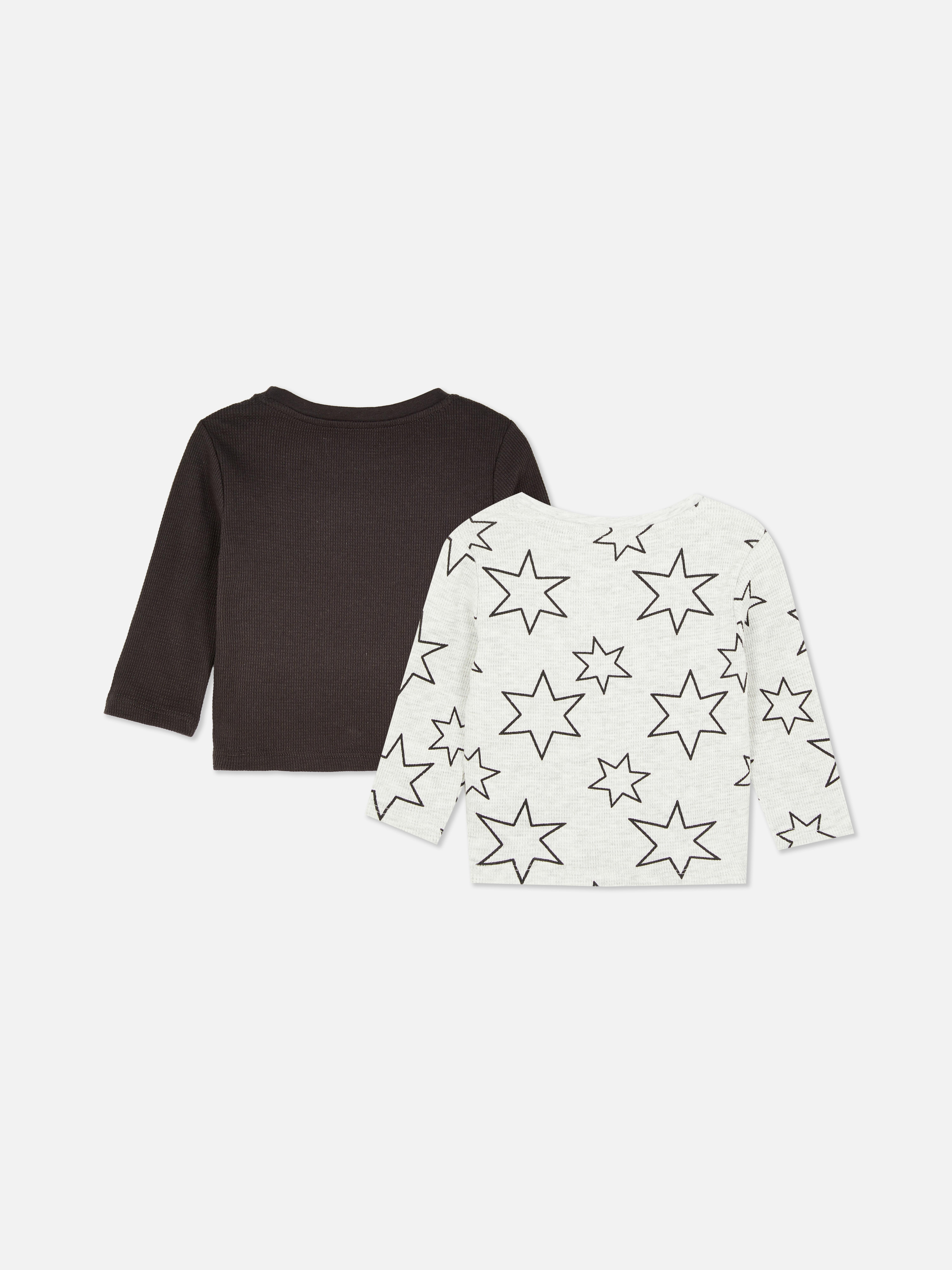 0-36mths | 2pk Textured T-Shirts