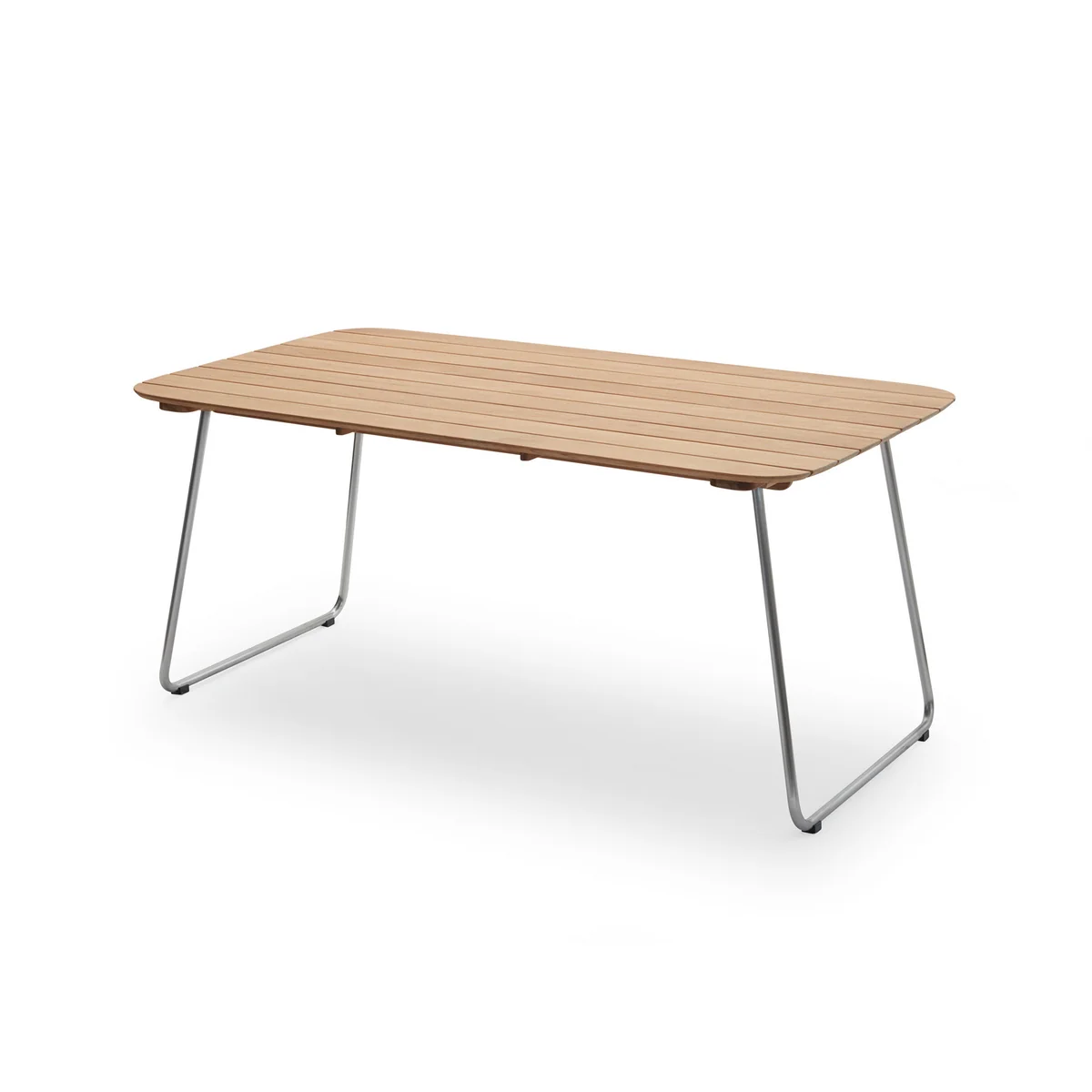 Fritz Hansen - Skagerak Lilium Tisch 160 x 90 cm, Teak / Edelstahl