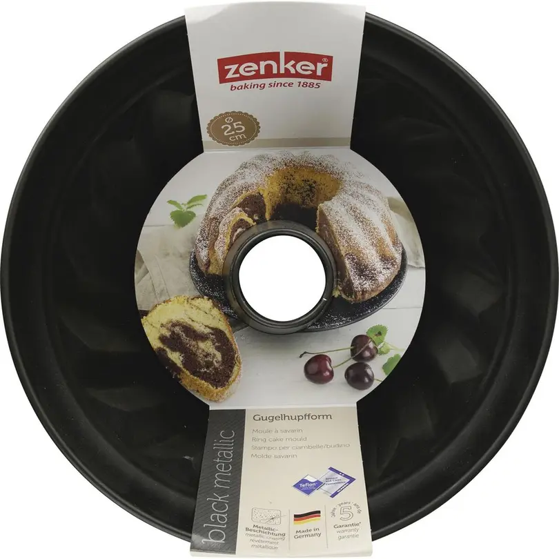 Gugelhupfform Black Metallic