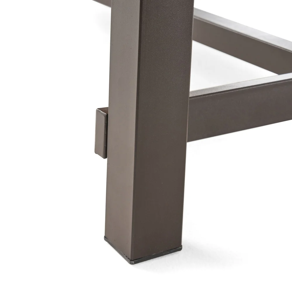 Lyons Outdoor Rustic 8-seater Dining Set by Christopher Knight Home