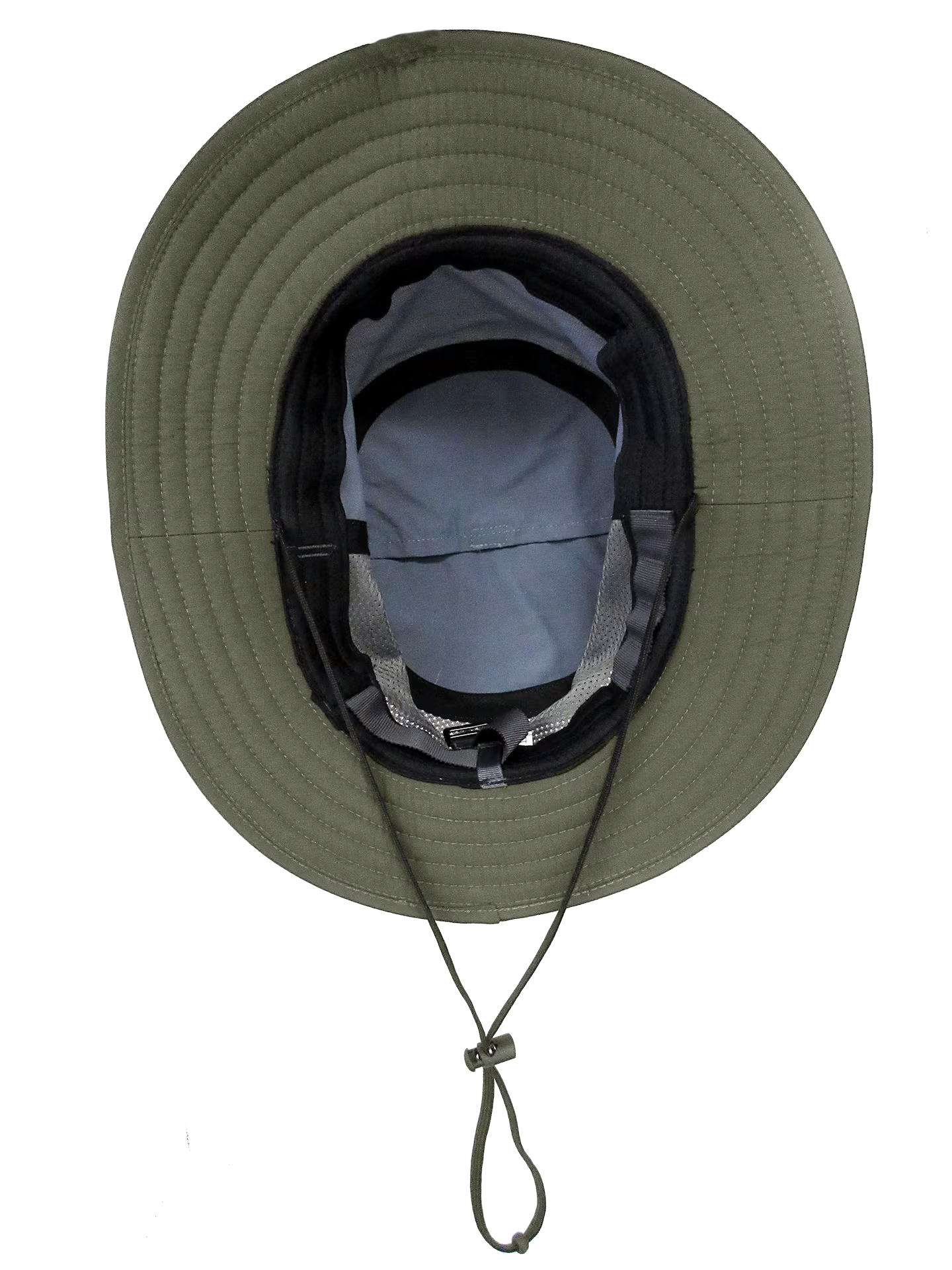 Outbound Wide Brim Sun Hat with Mesh Panel, Olive, One-Size