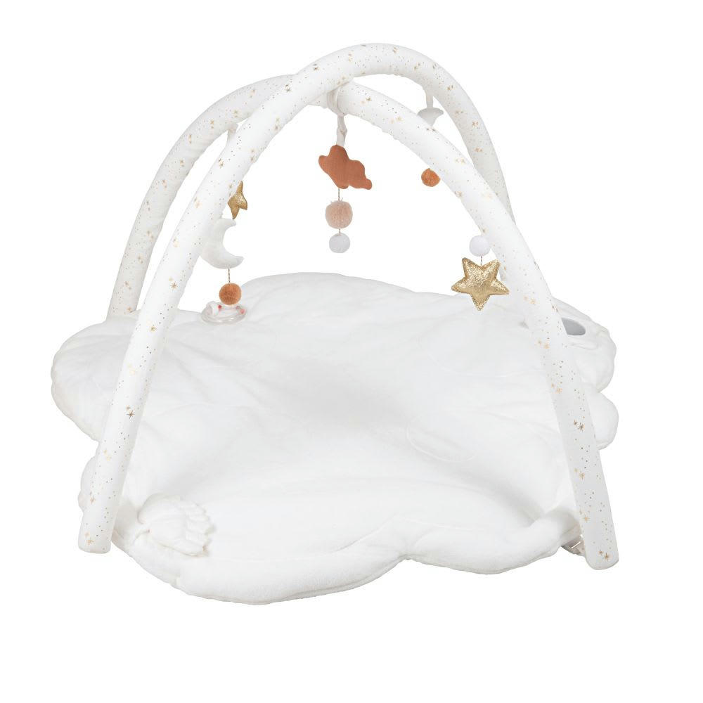 OIA - Tapis d'éveil bébé nuage blanc