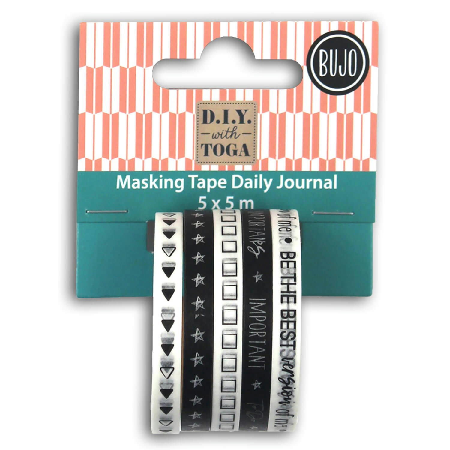 - Mini masking tape bullet journal