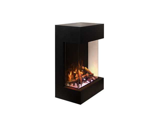 Amantii Smart 25" unit - 11 3/4" in depth 3 sided glass fireplace